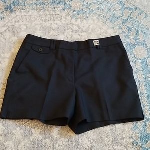 Black dress shorts